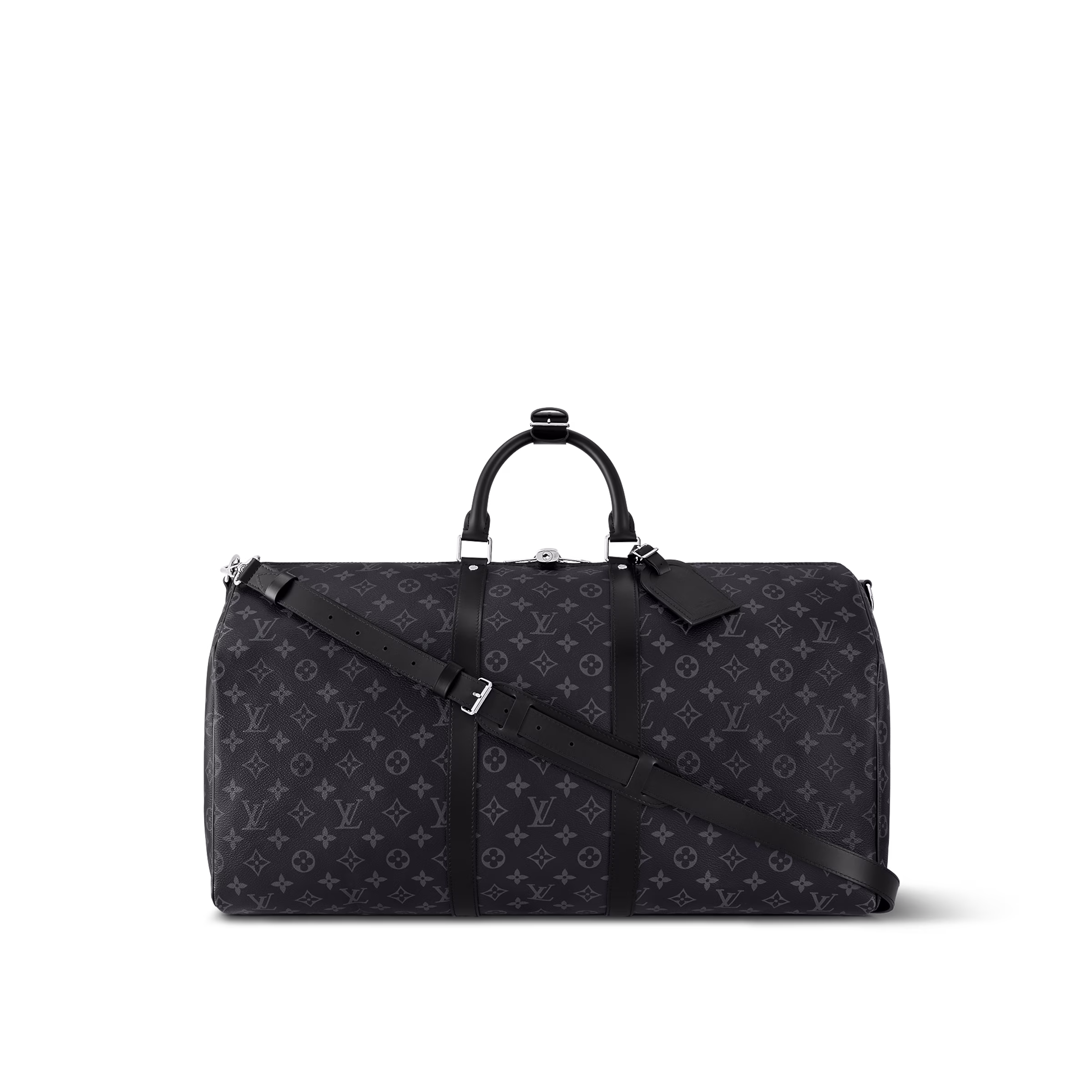 Copie de Copie de louis-vuitton-sac-keepall-bandoulière 55-monogram-eclipse-voyage--M40605_PM2_Front view